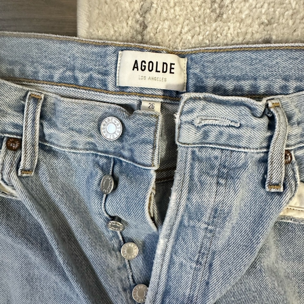Great condition jeans size 26 Agolde jeans - light wash